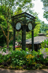 シンガポールの観光名所を旅行する風景 Scenes from a trip to Singapore's tourist attractions 