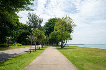 シンガポールの観光名所を旅行する風景 Scenes from a trip to Singapore's tourist attractions 