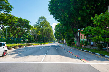 シンガポールの観光名所を旅行する風景 Scenes from a trip to Singapore's tourist attractions 