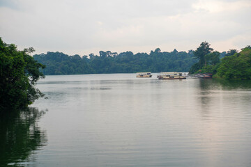 シンガポールの観光名所を旅行する風景 Scenes from a trip to Singapore's tourist attractions 