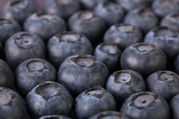 Ripe blueberry background. Fresh juicy berries. Delicious and he