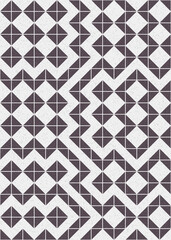 Abstract Geometric Pattern generative computational art illustration