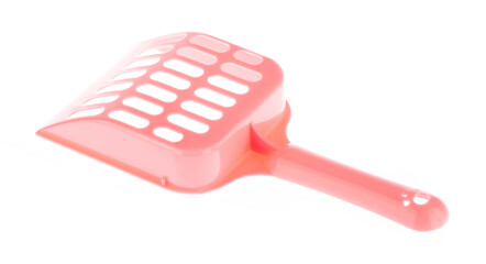 Scoop Pet Sand Isolated on a white background.