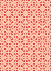 Abstract Geometric Pattern generative computational art illustration