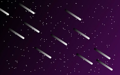 Fototapeta premium black background with moon and stars