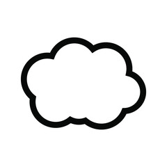 Cloud icon vector set. Weather illustration sign collection. swarm symbol or logo.