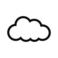 Cloud icon vector set. Weather illustration sign collection. swarm symbol or logo.