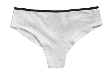 Cotton panties isolated