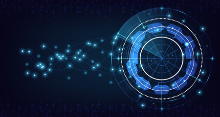 gear circuit board abstract security system concept cyber security concept EP.2