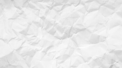White Paper Texture background. Crumpled white paper abstract shape background with space paper recycle for text