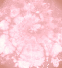 Circular Light Roll. Batik Old Background. Color