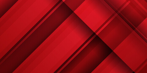 Abstract dark red 3D background, polygonal striped brushed texture