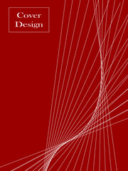 Naklejka premium Cover background vector design