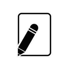 pencil - education icon vector design template