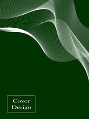 Cover background vector design