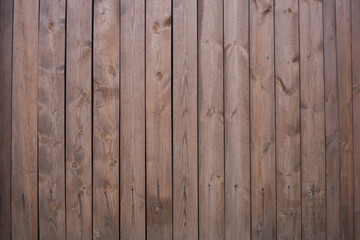 Background of old wooden lining boards wall