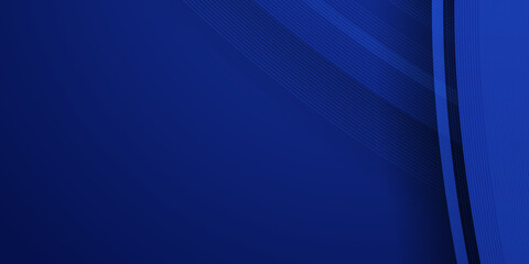 Blue abstract wave background with copy space