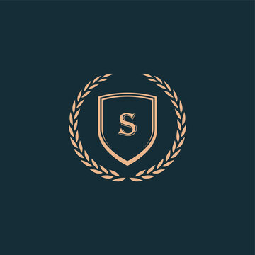 Security shield icon. Vector illustration