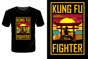 fighter t shirt design vintage retro