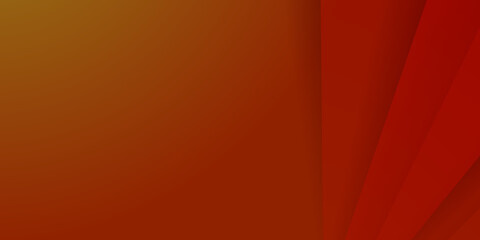 Obraz premium Modern simple red orange abstract lines and triangles background. Vector abstract graphic design banner pattern background template.