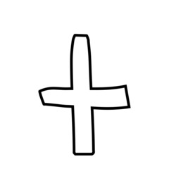 Obraz premium Star or best choice sketch icon