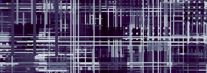 Minimal geometric background. Technological or scientific design. Banner template for social networks, websites. 3d rendering