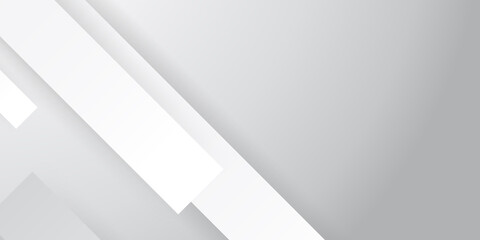 Abstract white square shape with futuristic concept background 