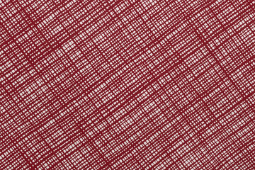 Red grid pattern on white background.