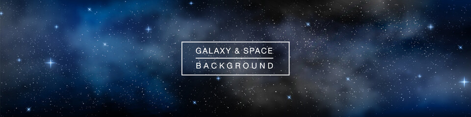 Galaxy space background