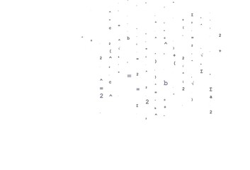 Light Black vector pattern with arithmetic signs.