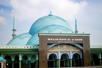 Al Azhom grand mosque, Tangerang August 30th 2021.