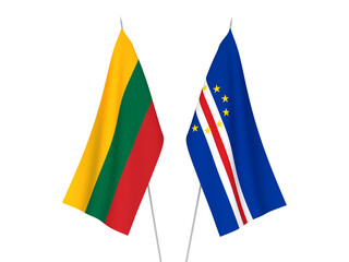 Lithuania and Republic of Cabo Verde flags