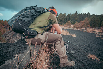 Hiking Etna Vulcano in Sicily