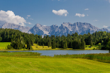 Urlaubsfeeling am sch&ouml;nen Wagenbruchsee in Bayern