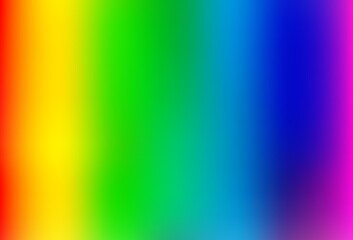 Light Multicolor, Rainbow vector blurred background.