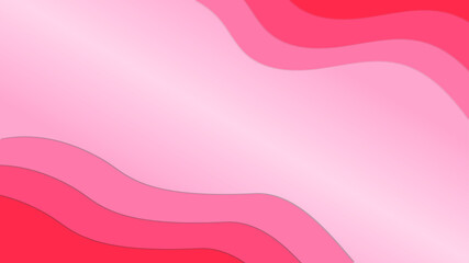 Red gradient papercut background pastel red colors with shiny effect. can use for poster, banner, flyer, pamphlet, leaflet, brochure, catalog, web, site, website, presentation backgrounds