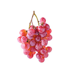 red grape isolated on white background