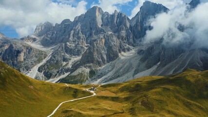 swiss mountains in the mountains