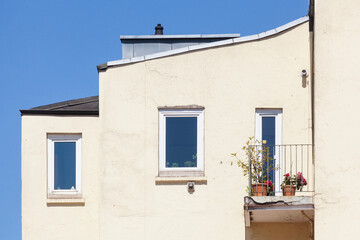 Wohngebäude, Altbau, Mehrfamilienhaus, Hinterhof, Sankt Pauli, Hamburg, Deutschland, Europa