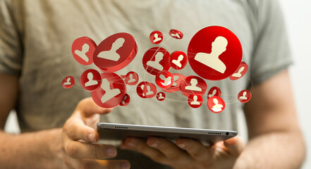 Kommunikation Konzept