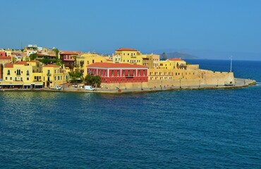 view of the town.Chania, Creta, Greece