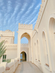 Fototapeta na wymiar courtyard of the mosque