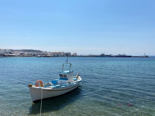 Naklejka na ściany i meble Port de Mykonos