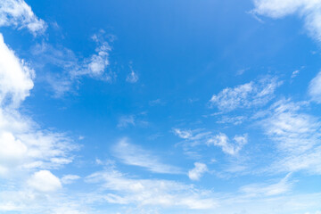 Blue Sky with Cloud background