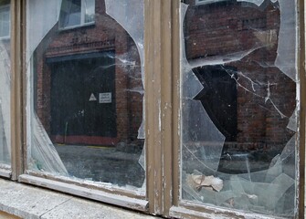 Kaputte Fensterscheiben