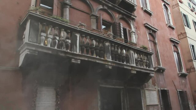 Wolfgang Amadeus Mozart Home in Venice, Casa Ceseletti where Wolfgang Amadeus Mozart stayed with his Family on Tour in 1771.  