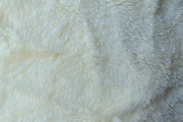 creamy white wool background