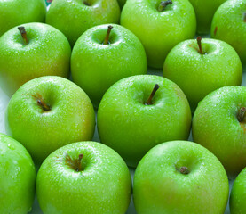 green apples