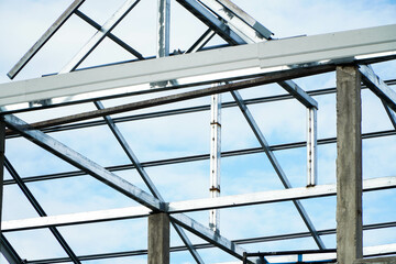 steel roof truss structure for building a house on the sky,roof design ideas