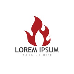 fire logo vector and images